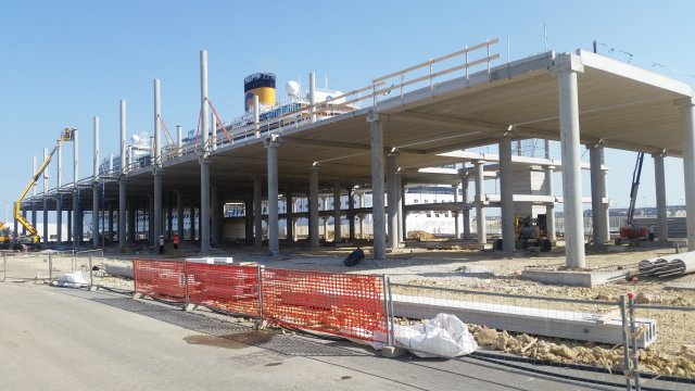 the new terminal under construction 21 july 2017 1